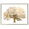'Golden Arbor' Hand Painted Framed Wall Art