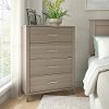 Ash Gray 4-Drawer Chest - Somerset