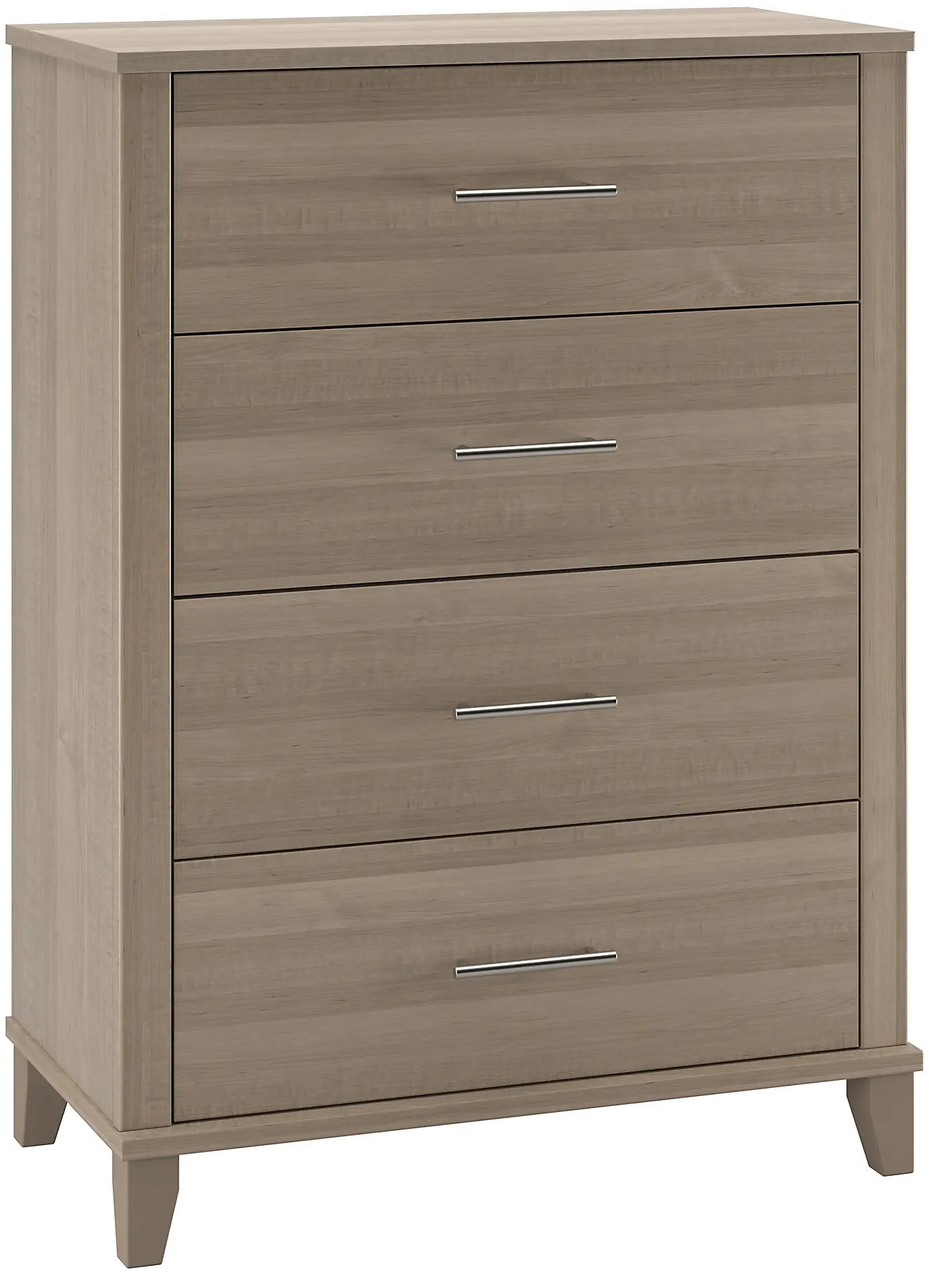 STS132AG Ash Gray 4-Drawer Chest - Somerset-2