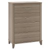 Ash Gray 4-Drawer Chest - Somerset-2