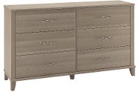 Ash Gray 6-Drawer Double Dresser - Somerset-5