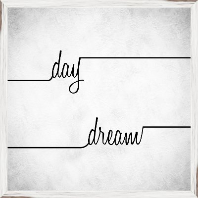 Day Dream Elegant Framed Wall Art