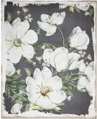 Magnolia Blooms Canvas Wall Art