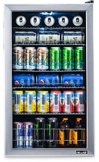 AB-1200 Stainless Steel 126 Can Beverage Cooler-2