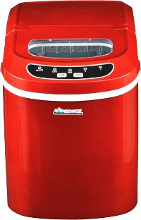 AB-ICE26R Red 26 lb Portable Ice Maker-2