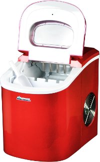 AB-ICE26R Red 26 lb Portable Ice Maker-5