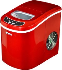 AB-ICE26R Red 26 lb Portable Ice Maker-6