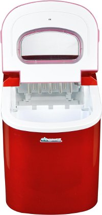 AB-ICE26R Red 26 lb Portable Ice Maker-7