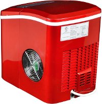 AB-ICE26R Red 26 lb Portable Ice Maker-8