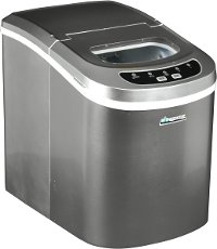 AB-ICE26S Silver 26 lb. Portable Ice Maker