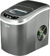AB-ICE26S Silver 26 lb. Portable Ice Maker-2