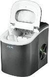 AB-ICE26S Silver 26 lb. Portable Ice Maker-6