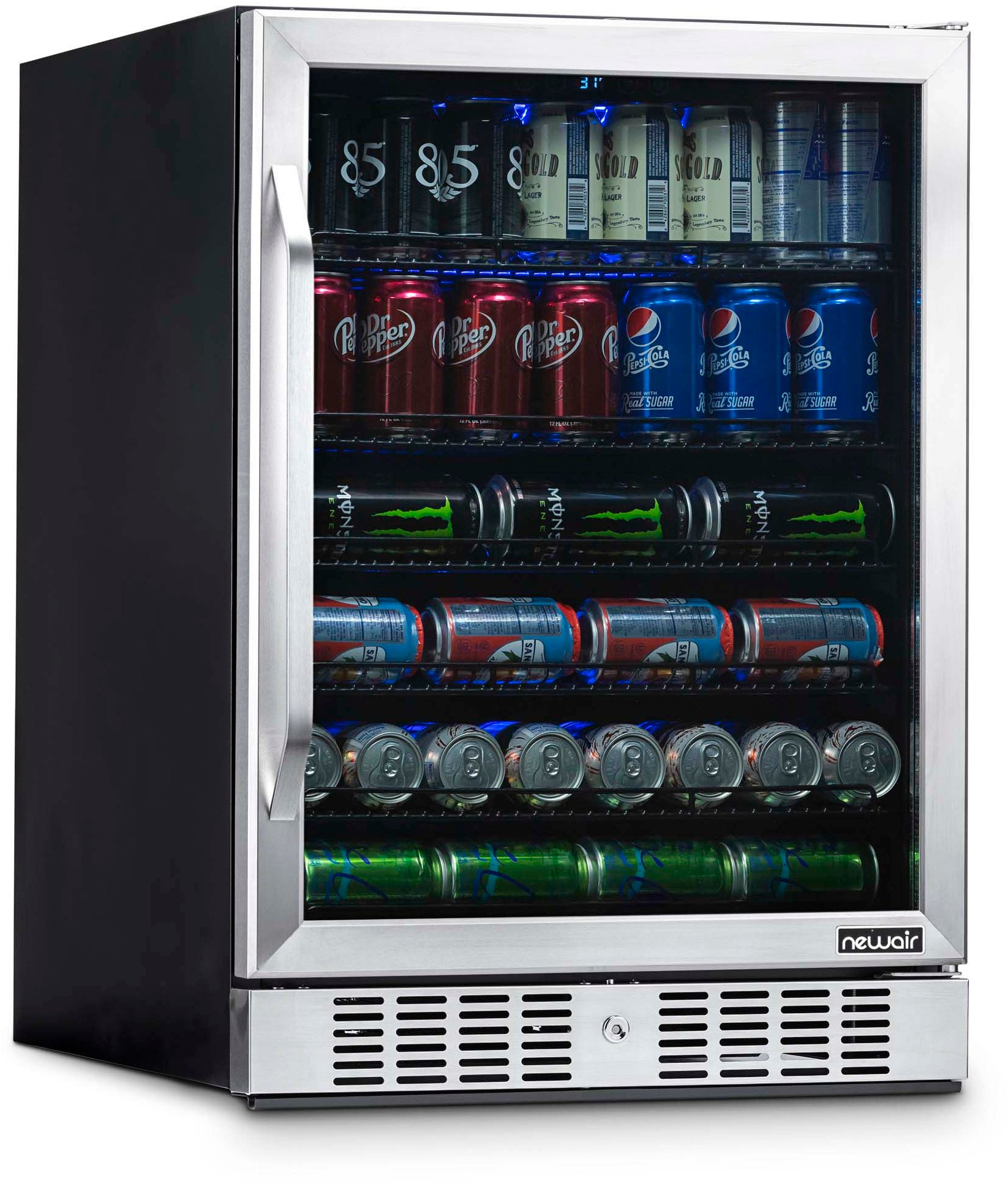 ABR-1770 Stainless Steel 177 Can Beverage Cooler-1