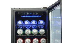 ABR-960 Stainless Steel 96 Can Beverage Cooler-5