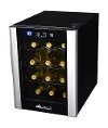 AB-WINE12S Black and Silver 12 Bottle Thermoelectric Wine Cooler-3