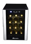 AB-WINE12S Black and Silver 12 Bottle Thermoelectric Wine Cooler-4