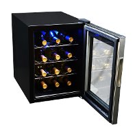 AB-WINE12S Black and Silver 12 Bottle Thermoelectric Wine Cooler-7
