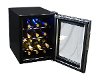 AB-WINE12S Black and Silver 12 Bottle Thermoelectric Wine Cooler-8