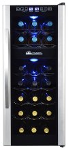 AB-WINE21DS Black and Silver 21 Bottle Thermoelectric Wine Cooler-4