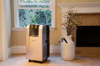 AC-12200E White and Gray Portable Air Conditioner 12000 BTU