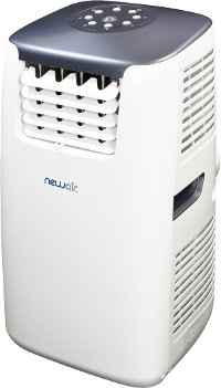 AC-14100E White and Gray Portable Air Conditioner 14000 BTU