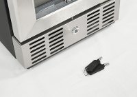 AWR-190SB Stainless Steel/ Black 19 Bottle Wine Cooler-6