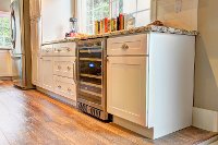 AWR-460DB Stainless Steel/ Black 46 Bottle Wine Cooler-4