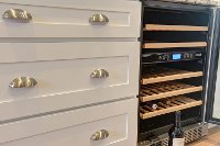 AWR-460DB Stainless Steel/ Black 46 Bottle Wine Cooler-6