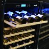 AWR-520SB Stainless Steel/ Black 52 Bottle Wine Cooler-3
