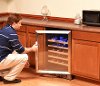 AWR-520SB Stainless Steel/ Black 52 Bottle Wine Cooler-5