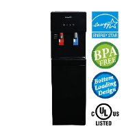 WAT40B Black BPA Free Hot & Cold Bottom Loading - Water Dispenser
