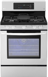LRG3193ST LG Gas Range with EvenJet Fan - 5.4 cu. ft. Stainless Steel