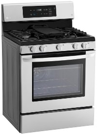 LRG3193ST LG Gas Range with EvenJet Fan - 5.4 cu. ft. Stainless Steel-2
