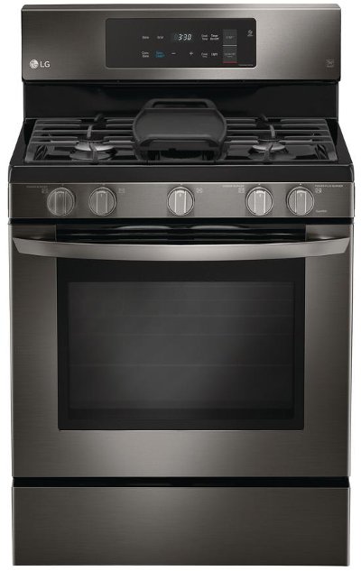 LRG3193BD LG Gas Range - 5.4 cu. ft. Black Stainless Steel