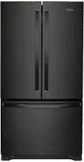 WRF535SWHB Whirlpool 25 cu ft French Door Refrigerator - Black