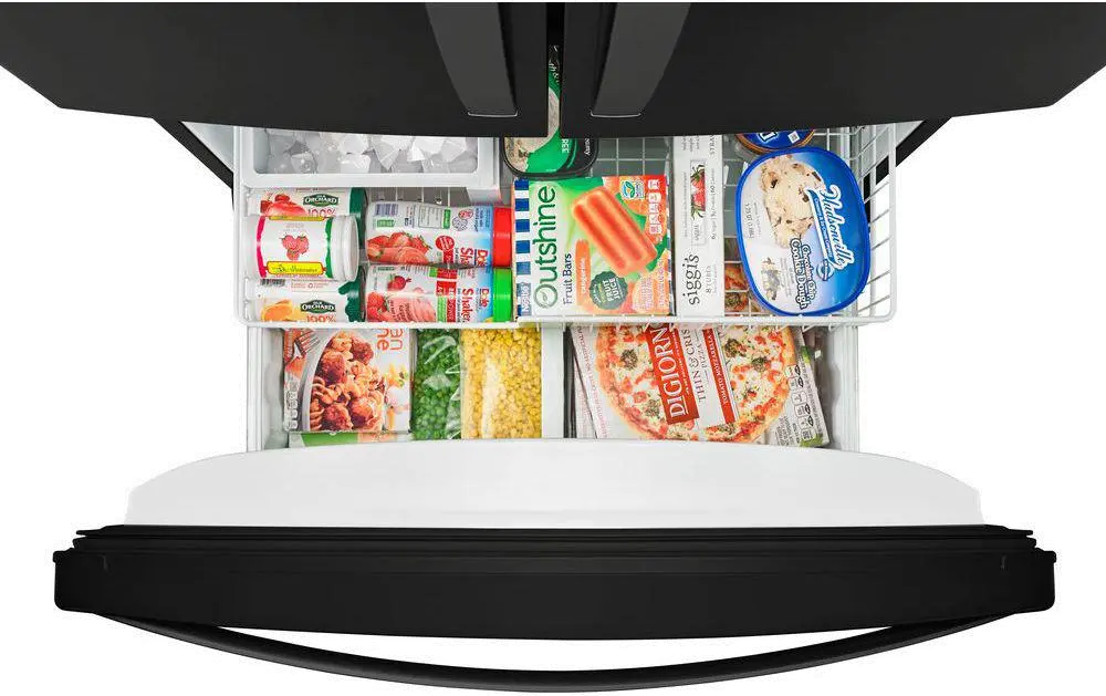 WRF535SWHB Whirlpool 25 cu ft French Door Refrigerator - Black-4