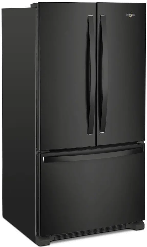 WRF535SWHB Whirlpool 25 cu ft French Door Refrigerator - Black-5