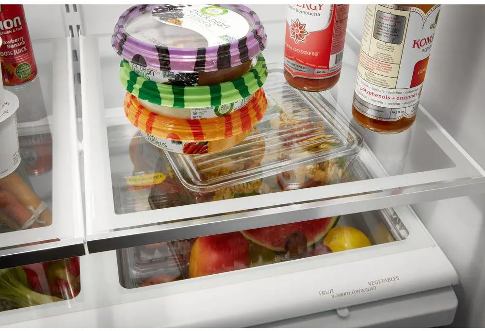 WRF535SWHB Whirlpool 25 cu ft French Door Refrigerator - Black-6