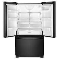 WRF535SWHB Whirlpool 36 Inch French Door Refrigerator - 25 cu. ft., Black-2