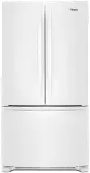 WRF535SWHW Whirlpool 25 cu ft French Door Refrigerator - White
