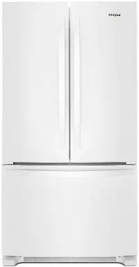 WRF535SWHW Whirlpool 25 cu ft French Door Refrigerator - White