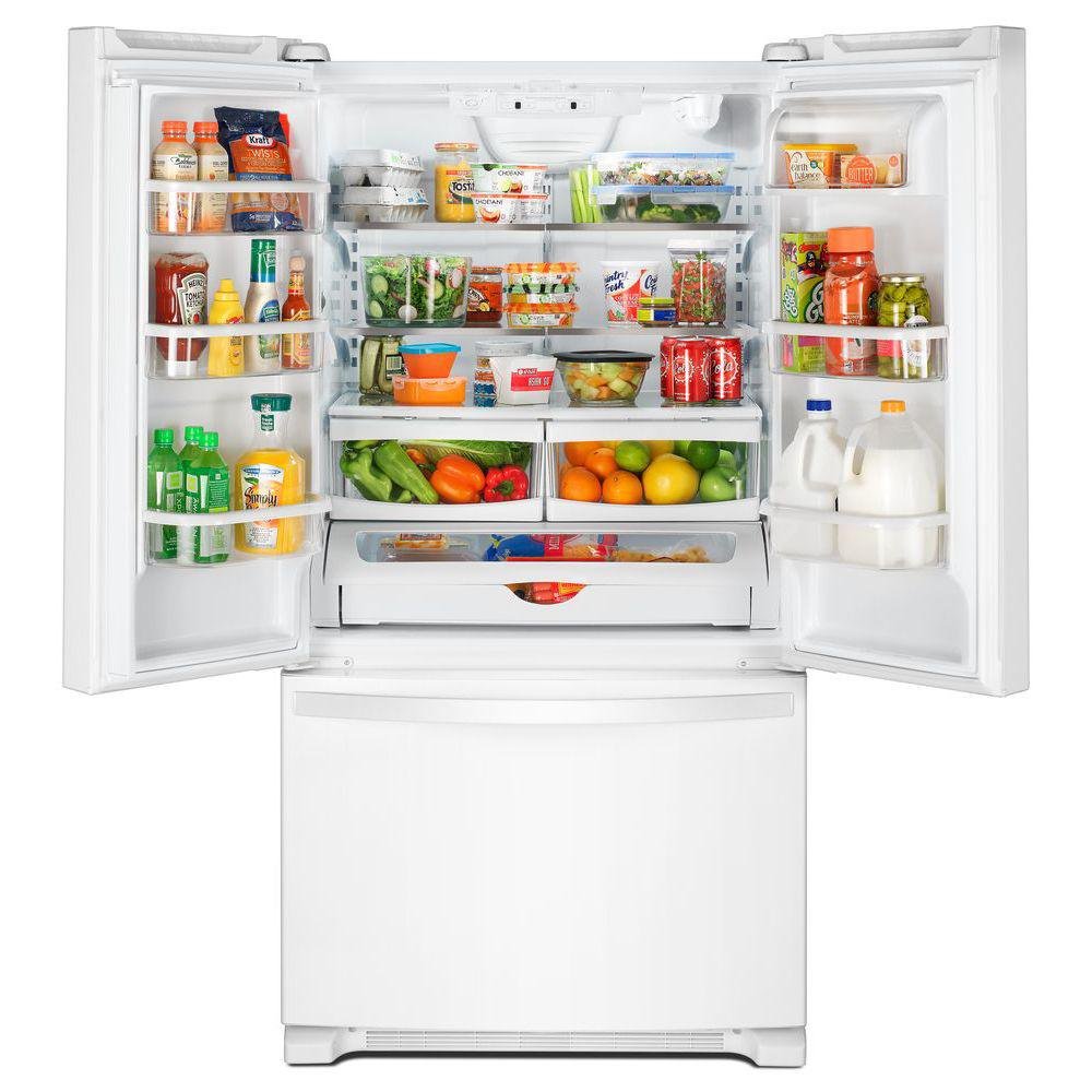 WRF535SWHW Whirlpool 36 Inch French Door Refrigerator - 25 cu. ft., White-3