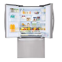 LFXS28566S LG 27.7 cu. ft. French Door-in-Door Smart Refrigerator - 36 Inch Stainless Steel-2