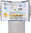 LFXS28566S LG French Door Refrigerator with Door Cooling+ - 36 Inch Stainless Steel-2