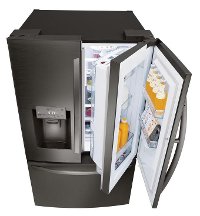 LFXS28566D LG 27.7 cu. ft. French Door-in-Door Smart Refrigerator - 36 Inch Black Stainless Steel-4