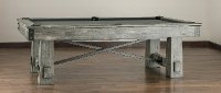 Gray 8' Contemporary Pool Table - Fresco-2