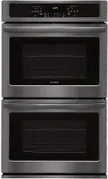 FFET3026TD Frigidaire 30 Inch Double Wall Oven - 9.2 cu. ft. Black Stainless Steel