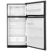 FFTR1821TD Frigidaire Top Freezer Refrigerator - 18.0 cu. ft., 30 Inch Black Stainless Steel-3