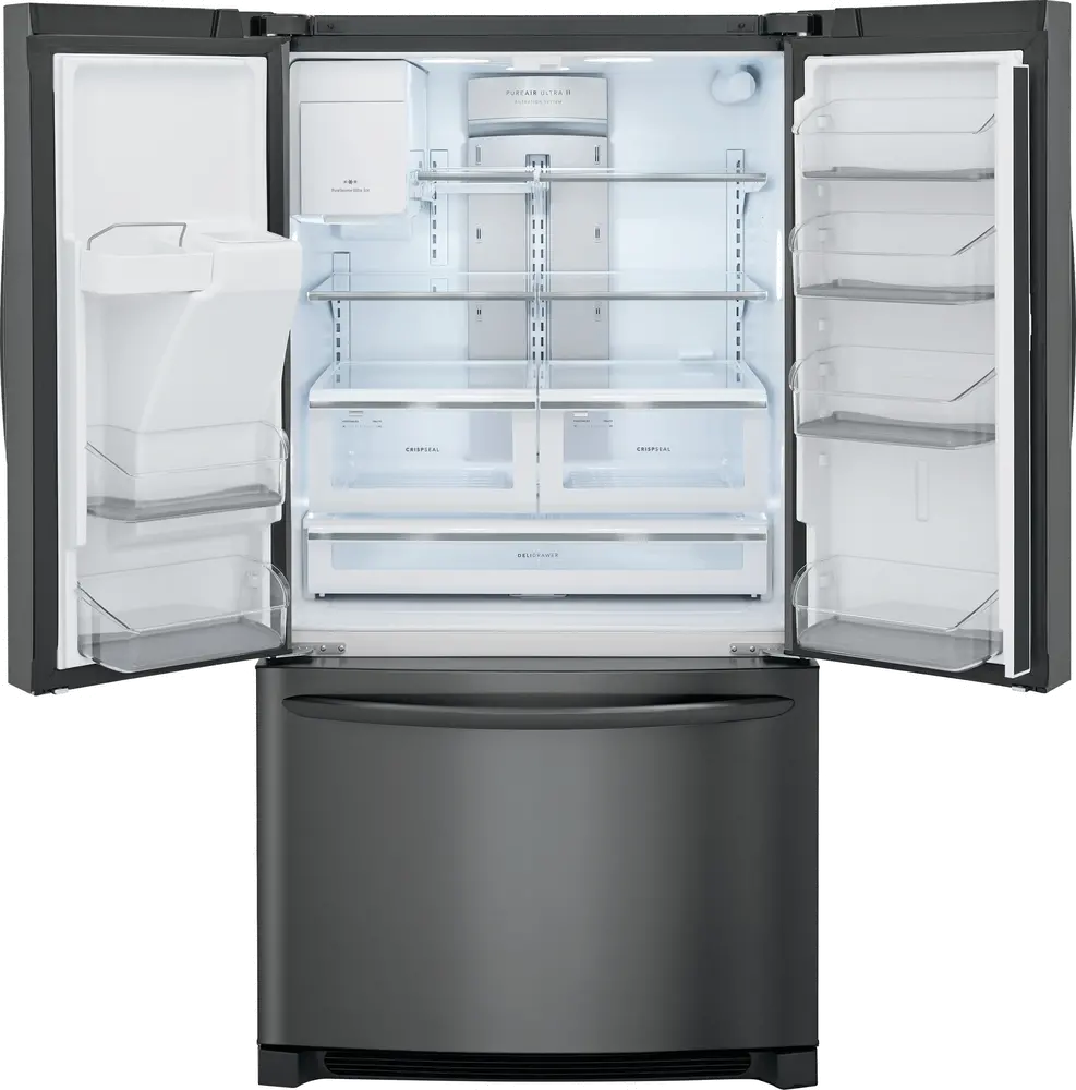 FGHB2868TD Frigidaire Gallery 26.8 cu ft French Door Refrigerator - Black Stainless Steel-2