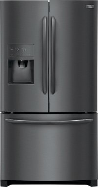 FGHB2868TD Frigidaire Gallery 26.8 cu. ft. French Door Refrigerator - 36 Inch Black Stainless Steel